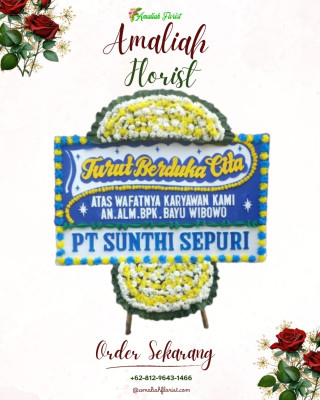 Papan Bunga Duka di Runggu Raya