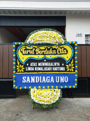 Papan Bunga Duka di Runggu Raya